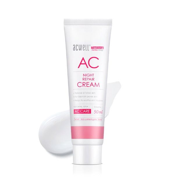 Ночной восстанавливающий крем для проблемной кожи ACWELL AC Night Repair Cream