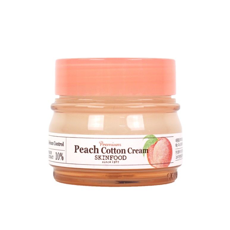 Матирующий персиковый крем для лица Skinfood Premium Peach Cotton Cream