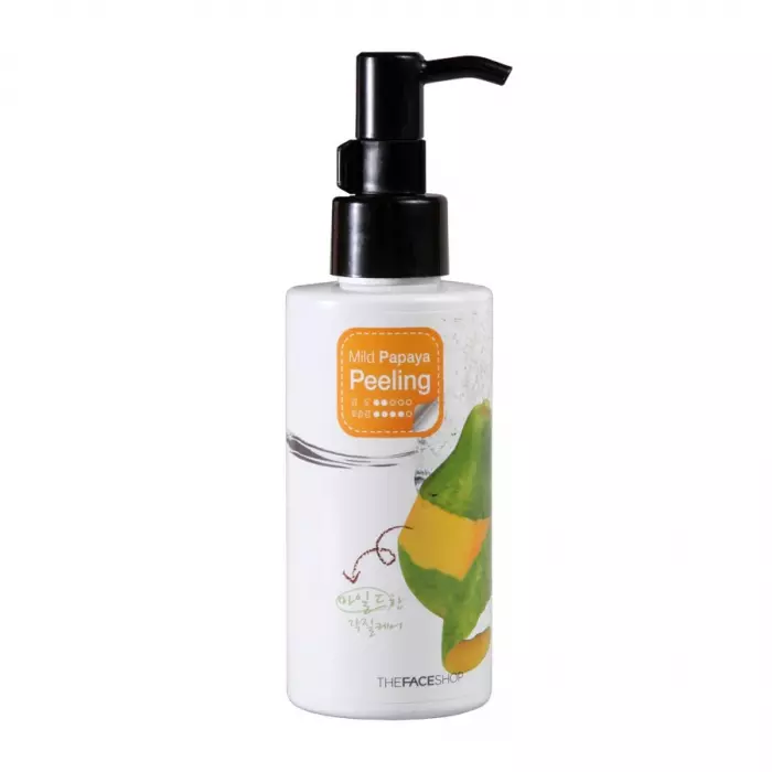 Пилинг-скатка с экстрактом папайи The Face Shop Smart Peeling Mild Papaya Peeling