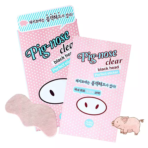 Очищающие полоски для носа Holika Holika Pig-nose clear black head perfect sticker