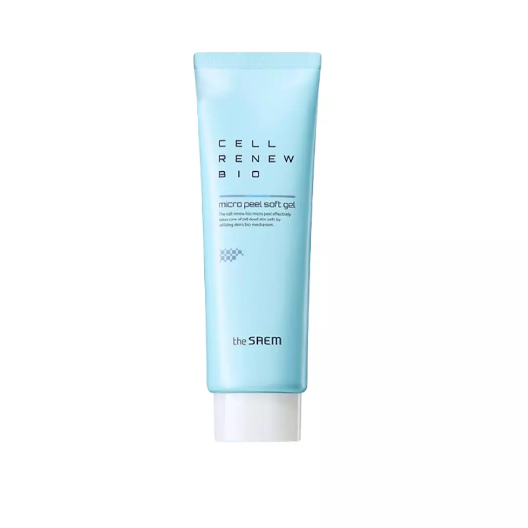 Слабокислотная пилинг скатка для лица The Saem Cell Renew Peel Micro Bio Soft Gel