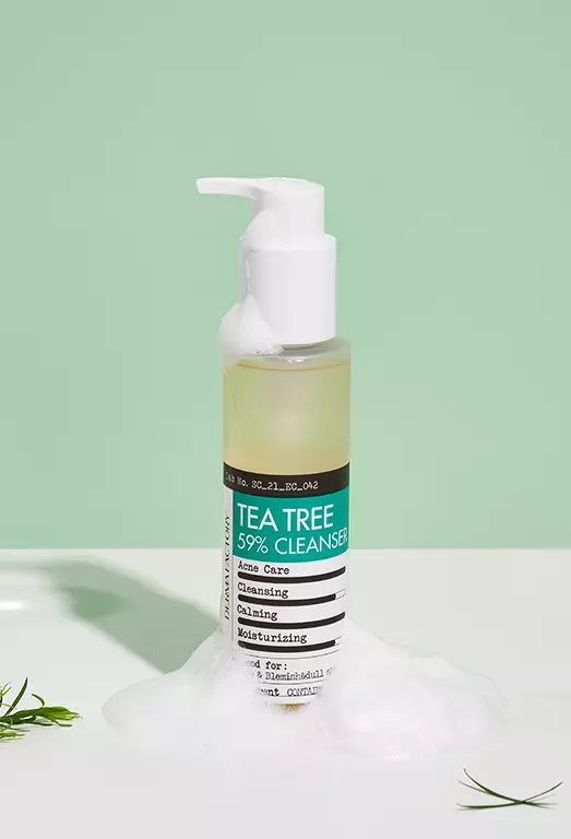 Гель для умывания с экстрактом чайного дерева Derma Factory Tea Tree 59% Gel Cleanser