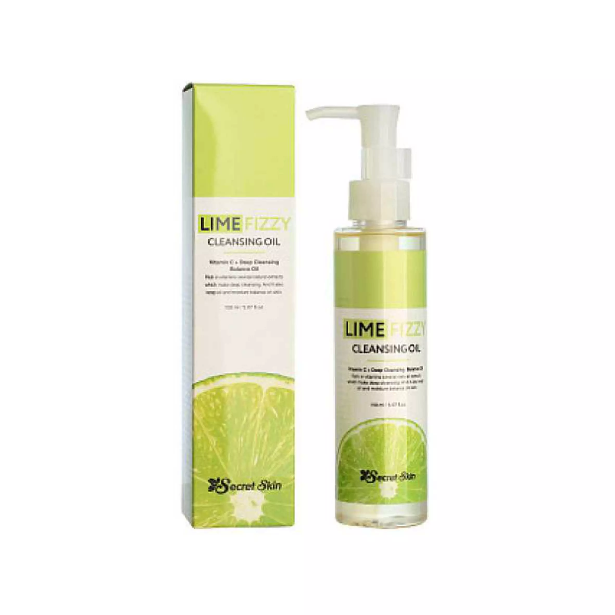 Масло гидрофильное SECRETSKIN LIME FIZZY CLEANSING OIL