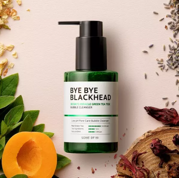 Кислородное очищающее средство против чёрных точек Some By Mi Bye Bye Blackhead Bubble Cleanser