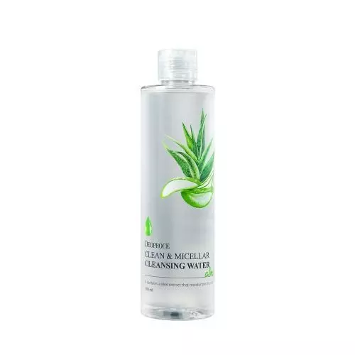 Мицеллярная вода с экстрактом алоэ вера Deoproce Clean & Micellar Cleansing Water Aloe