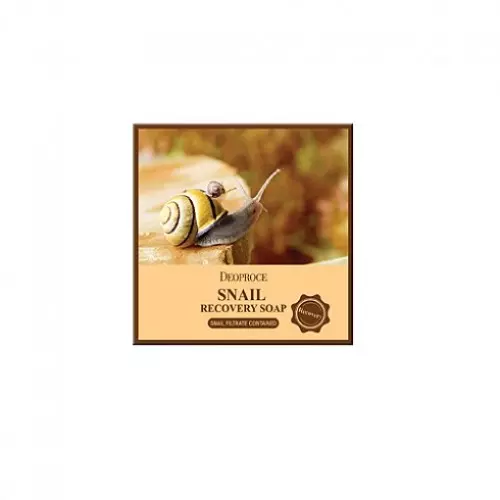 Мыло с муцином улитки Deoproce Snail Recovery Soap